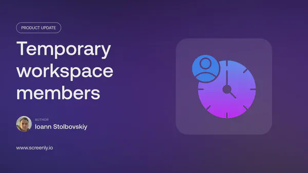 Active until date field in Screenly workspace member settings