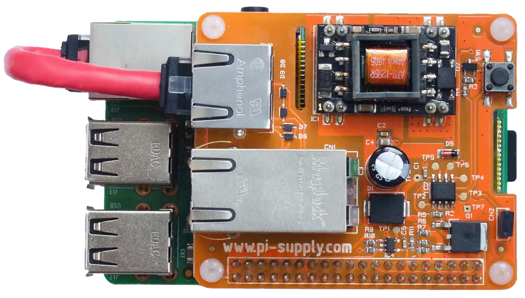 Pi Supply's Pi PoE Switch HAT