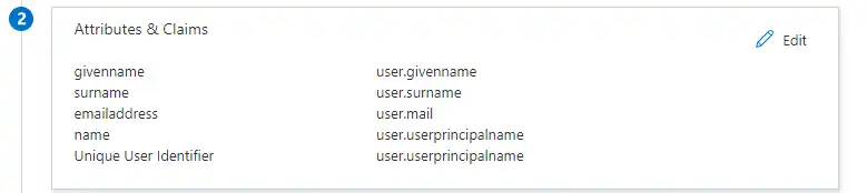 Microsoft Entra ID SAML set up step 6.