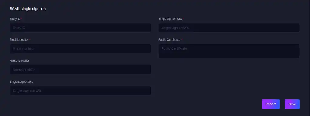 Microsoft Entra ID SAML set up step 8.