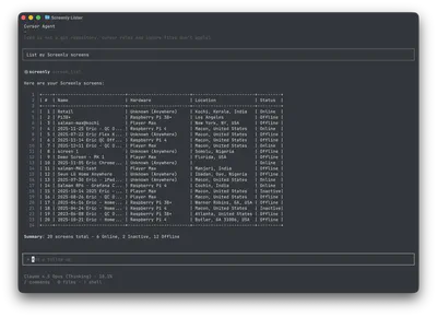 Introducing Screenly MCP Blog Post Cover Image