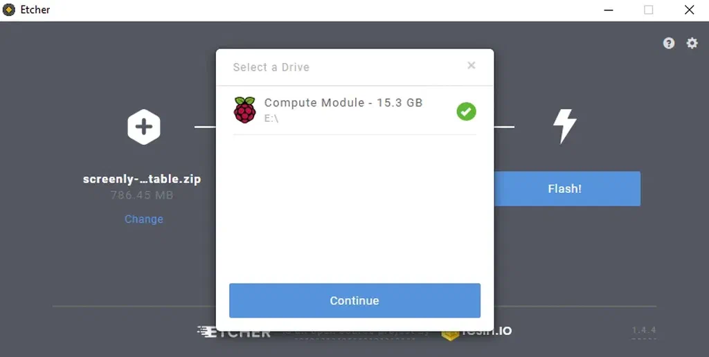 Setup NEC screens with Screenly.